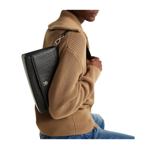 Tommy Hilfiger Borsa a spalla Borsa Donna TH Eternity Monogram Nero - Francavilla Moda