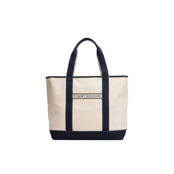 Tommy Hilfiger Borsa a spalla Borsa Donna TH Summer Canvas Tote UNI - Francavilla Moda
