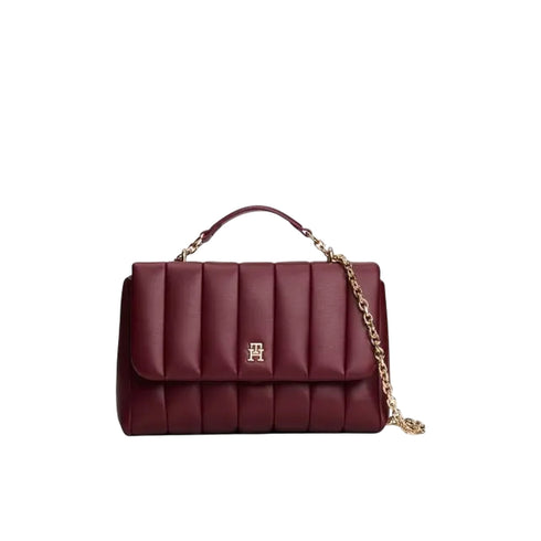 Tommy Hilfiger Borsa a spalla Borsa Donna trapuntata con catena UNI A25-TOMMY HILFIGERAW17669-VLP-UNI - Francavilla Moda
