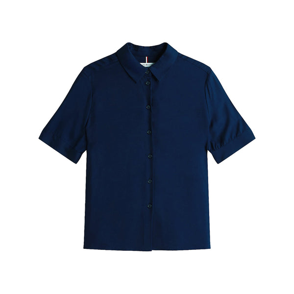 Tommy Hilfiger Camicia corta Camicia Donna a maniche corte 34 - Francavilla Moda