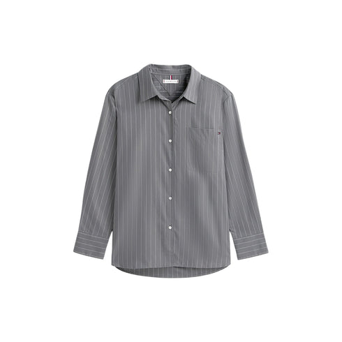 Tommy Hilfiger Camicia casual Camicia Donna in flanella con logo 32 A25-TOMMY HILFIGERWW46851-0CT-32 - Francavilla Moda