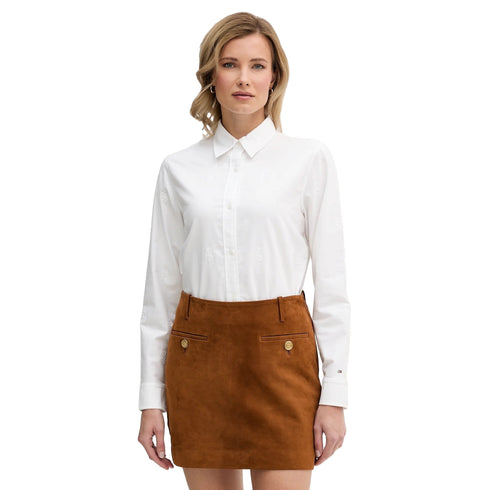 Tommy Hilfiger Camicia Camicia Donna Oxford in cotone 34 - Francavilla Moda