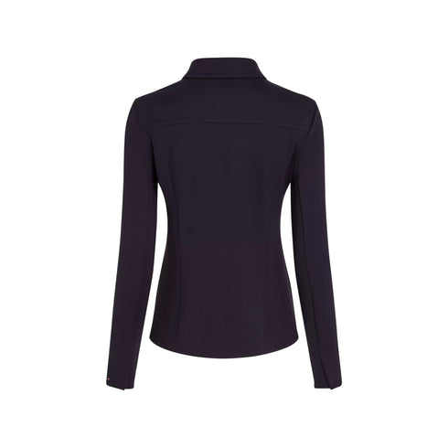 Tommy Hilfiger Camicia casual Camicia Donna slim in viscosa Blu A24 - TOMMY HILFIGERWW42906 - DW5 - S - Francavilla Moda