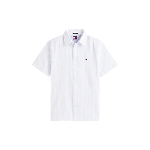 Tommy Hilfiger Camicia Camicia Uomo a manica corta a righe M - Francavilla Moda