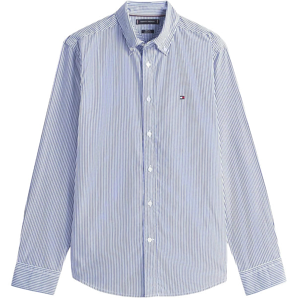Tommy Hilfiger Camicia ml Camicia uomo Flex regular fit a righe M - Francavilla Moda
