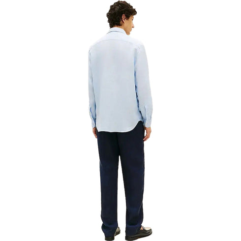 Tommy Hilfiger Camicia Camicia Uomo in puro lino lavato regular S P26-TOMMY HILFIGERMW41530-YBR-S - Francavilla Moda