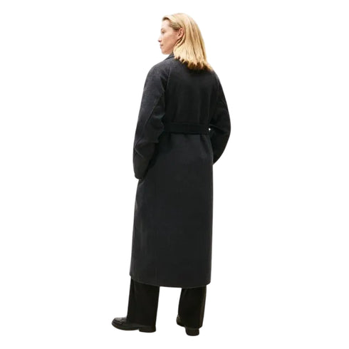 Tommy Hilfiger Cappotto Cappotto Donna lungo con cinta 34 - Francavilla Moda