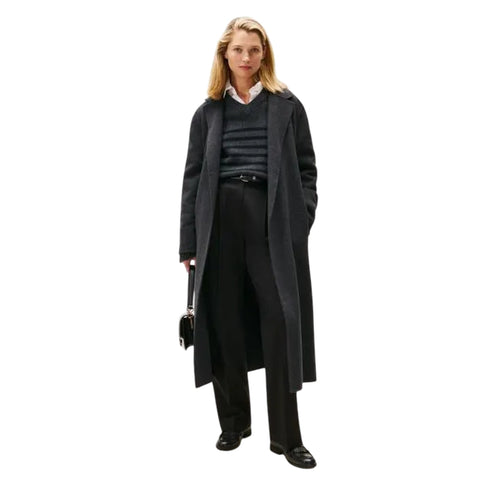 Tommy Hilfiger Cappotto Cappotto Donna lungo con cinta 34 - Francavilla Moda