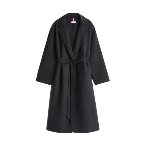 Tommy Hilfiger Cappotto Cappotto Donna lungo con cinta 34 - Francavilla Moda