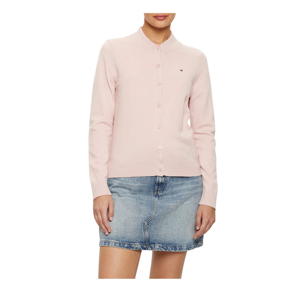 Tommy Hilfiger Cardigan Cardigan Donna a V in cotone S - Francavilla Moda