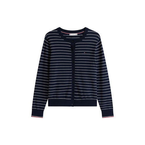 Tommy Hilfiger Cardigan bott. Cardigan donna in cotone bott. JERSEY FINE S - Francavilla Moda