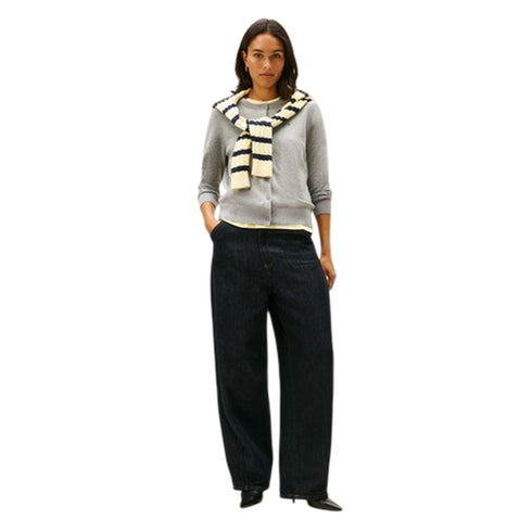 Tommy Hilfiger Cardigan bott. Cardigan donna in cotone bott. JERSEY FINE S P26-TOMMY HILFIGERWW42370-P61-S - Francavilla Moda