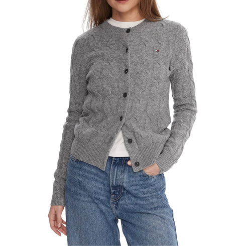 Tommy Hilfiger Cardigan Cardigan Donna in lana soffice XXS - Francavilla Moda