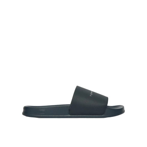 Tommy Hilfiger Ciabatta Ciabatta Uomo in gomma con logo lettering 40 - Francavilla Moda