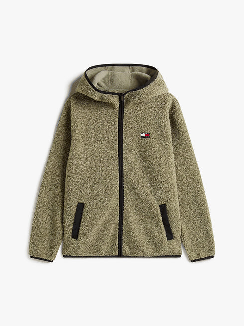 Tommy Hilfiger Giacca imbottita Felpa con cappuccio Tommy Hilfiger Jeans TJM REG BADGE TEDDY S A25-TOMMY JEANSDM19224-M1L-S - Francavilla Moda