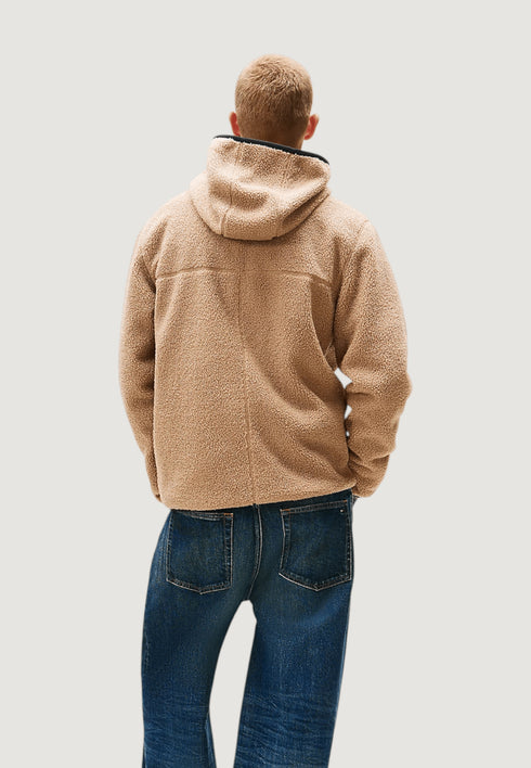 Tommy Hilfiger Giacca imbottita Felpa con cappuccio Tommy Hilfiger Jeans TJM REG BADGE TEDDY S  - Francavilla Moda