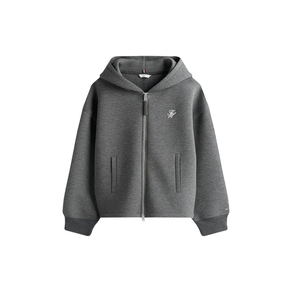 Tommy Hilfiger Felpa con zip Felpa Donna in viscosa full zip XS - Francavilla Moda