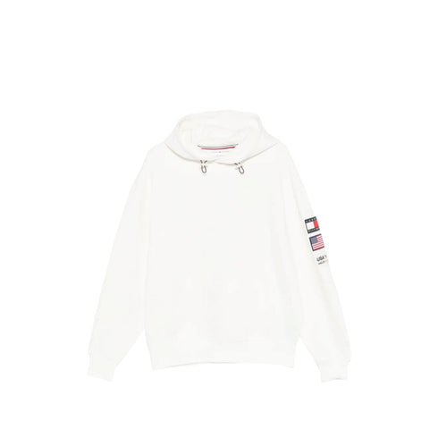 Tommy Hilfiger Felpa Felpa Uomo con cappuccio e patch logo S P26-TOMMY HILFIGERMN00027-YBL-S - Francavilla Moda