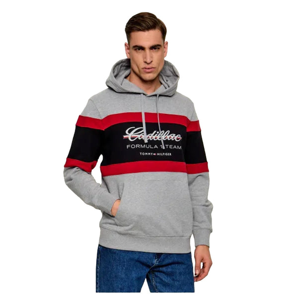 Tommy Hilfiger Felpa Felpa Uomo con cappuccio e stampa Cadillac S - Francavilla Moda