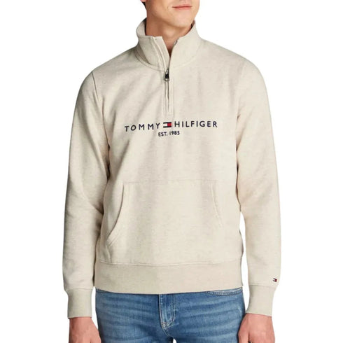 Tommy Hilfiger Felpa con zip Felpa Uomo con mezza zip e stampa M A24 - TOMMY HILFIGERMW20954 - HCX - M - Francavilla Moda