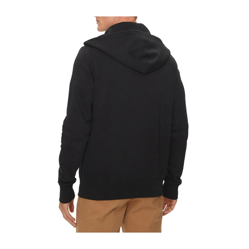 Tommy Hilfiger Felpa con zip Felpa Uomo con zip e logo lettering Nero - Francavilla Moda