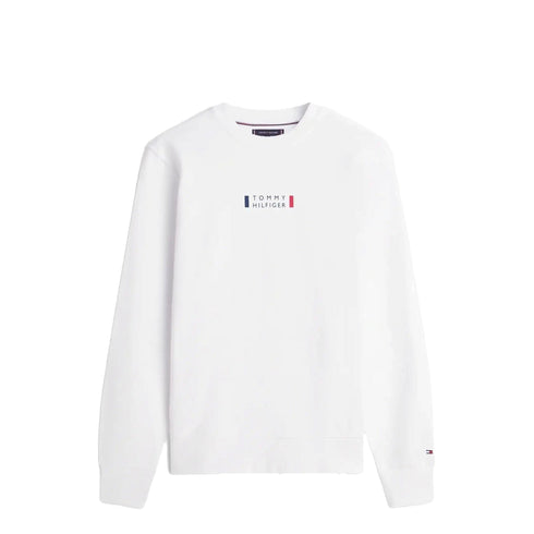 Tommy Hilfiger Felpa Felpa Uomo girocollo con mini logo M P26-TOMMY HILFIGERMW41428-YBR-M - Francavilla Moda