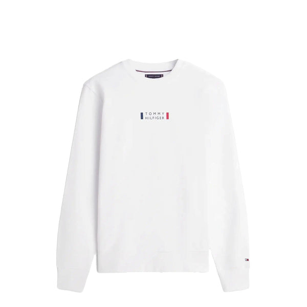 Tommy Hilfiger Felpa Felpa Uomo girocollo con mini logo M P26-TOMMY HILFIGERMW41428-YBR-M - Francavilla Moda