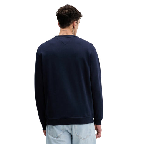 Tommy Hilfiger Felpa Felpa uomo in cotone Big flag S P26-TOMMY JEANSDM22643-YBH-S - Francavilla Moda