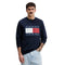 Tommy Hilfiger Felpa Felpa uomo in cotone Big flag XL - Francavilla Moda