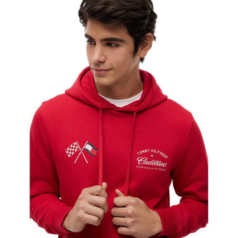 Tommy Hilfiger Felpa cappuccio Felpa uomo TH x Cadillac Formula 1® Team con cappuccio SPEEDOMETER HOODIE S P26-TOMMY HILFIGERMN00099-YBR-S - Francavilla Moda