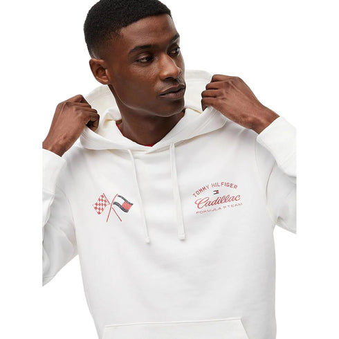 Tommy Hilfiger Felpa cappuccio Felpa uomo TH x Cadillac Formula 1® Team con cappuccio SPEEDOMETER HOODIE S P26-TOMMY HILFIGERMN00099-YBR-S - Francavilla Moda