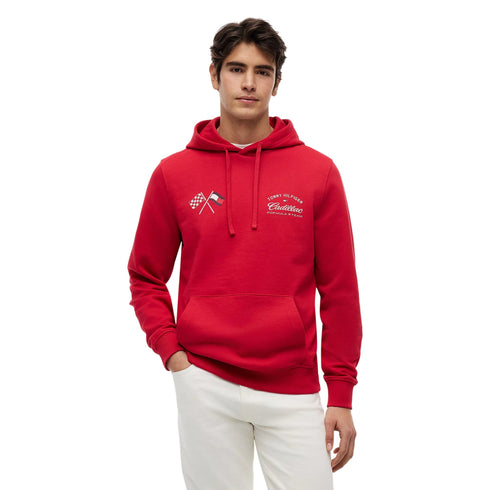 Tommy Hilfiger Felpa cappuccio Felpa uomo TH x Cadillac Formula 1® Team con cappuccio SPEEDOMETER HOODIE S P26-TOMMY HILFIGERMN00099-YBR-S - Francavilla Moda