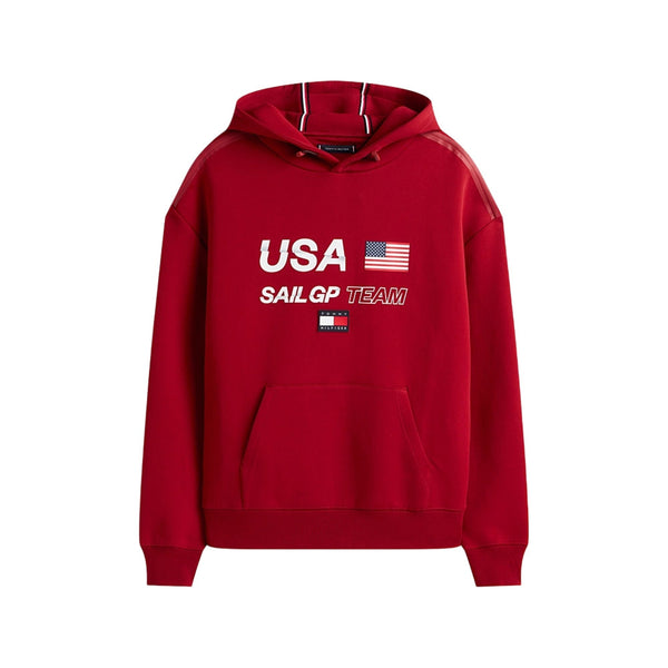 Tommy Hilfiger Felpa con cappuccio Felpa Uomo U.S. Sail GP Team S A25 - TOMMY HILFIGERMW41416 - XMO - S - Francavilla Moda