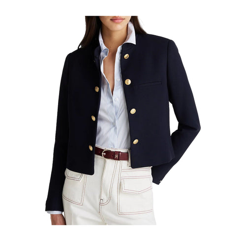 Tommy Hilfiger Giacca blazer Giacca Donna blazer corta Blu - Francavilla Moda