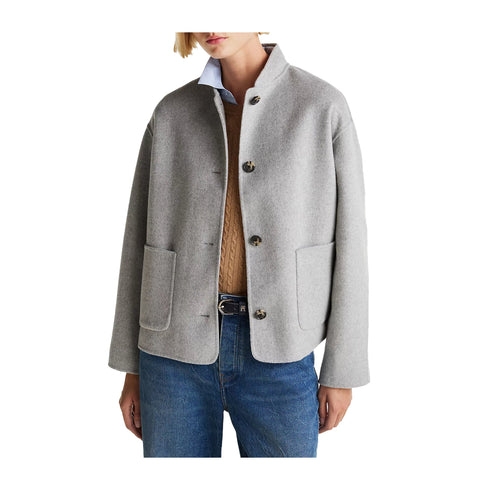 Tommy Hilfiger Cappa Giacca Donna misto lana corta 34 - Francavilla Moda