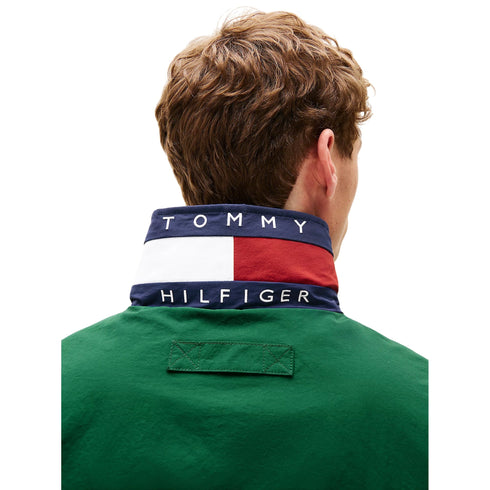 Tommy Hilfiger Giubbino Giacca Hilfiger Sailing reversibile Verde - Francavilla Moda