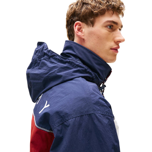 Tommy Hilfiger Giubbino Giacca Hilfiger Sailing reversibile Verde - Francavilla Moda