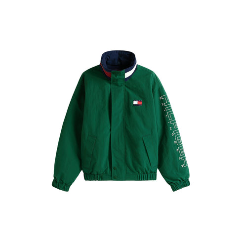 Tommy Hilfiger Giubbino Giacca Hilfiger Sailing reversibile Verde - Francavilla Moda