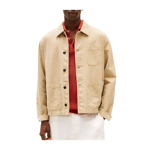 Tommy Hilfiger Giacca overshirt Giacca Uomo Garment Dye Chore S - Francavilla Moda