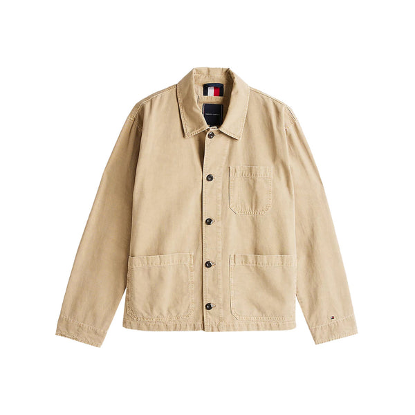 Tommy Hilfiger Giacca overshirt Giacca Uomo Garment Dye Chore S - Francavilla Moda