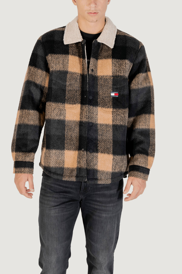 Tommy Hilfiger Giacca overshirt Giacchetto Tommy Hilfiger Jeans TJM CHECK TEDDY OVER S  - Francavilla Moda
