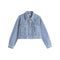 Tommy Hilfiger Giacca leggera Giubbino Donna in denim a righe 36 - Francavilla Moda