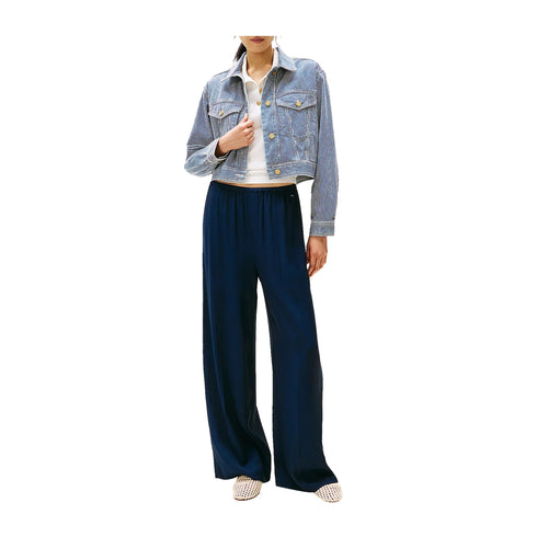 Tommy Hilfiger Giacca leggera Giubbino Donna in denim a righe 36 - Francavilla Moda