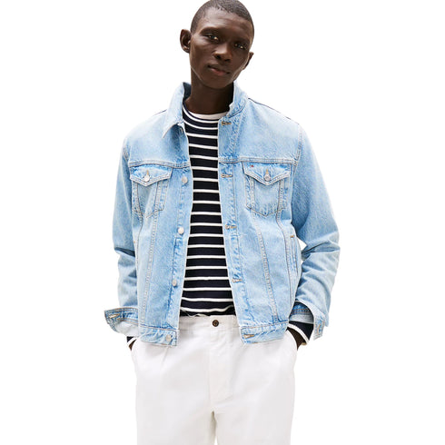 Tommy Hilfiger Giacca leggera Giubbino Uomo Regular Trucker JKT S - Francavilla Moda