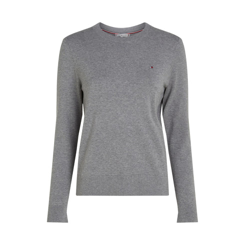 Tommy Hilfiger Pullover Maglia Donna basic in cotone XS - Francavilla Moda