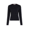 TOMMY HILFIGER Pullover Maglia Donna con orli arrotolati Blu A24 - TOMMY HILFIGERWW44161 - DW5 - S - Francavilla Moda