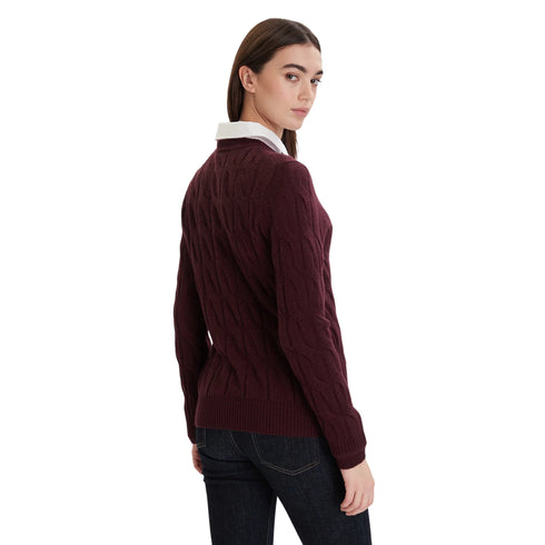 Tommy Hilfiger Pullover Maglia Donna girocollo a trecce XXS A25-TOMMY HILFIGERWW43586-XIH-XXS - Francavilla Moda