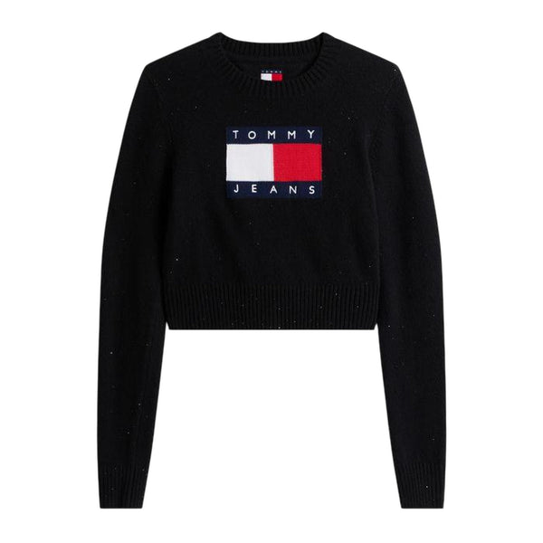 Tommy Hilfiger Pullover Maglia Donna Sparkle Flag S - Francavilla Moda