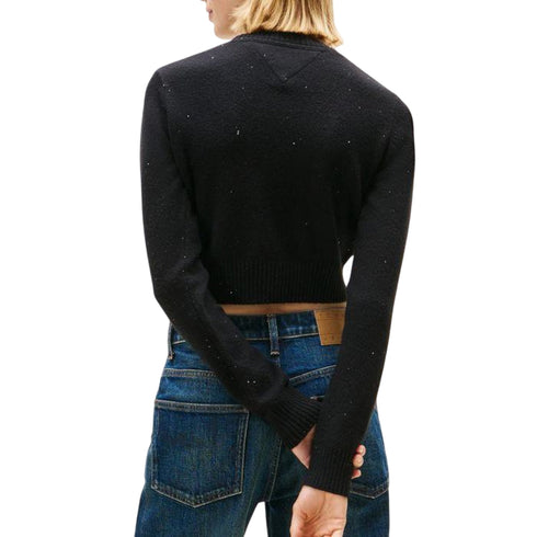 Tommy Hilfiger Pullover Maglia Donna Sparkle Flag S - Francavilla Moda