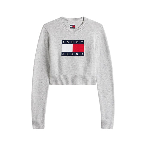 Tommy Hilfiger Pullover Maglia Donna Sparkle Flag S A25-TOMMY JEANSDW21690-P09-S - Francavilla Moda